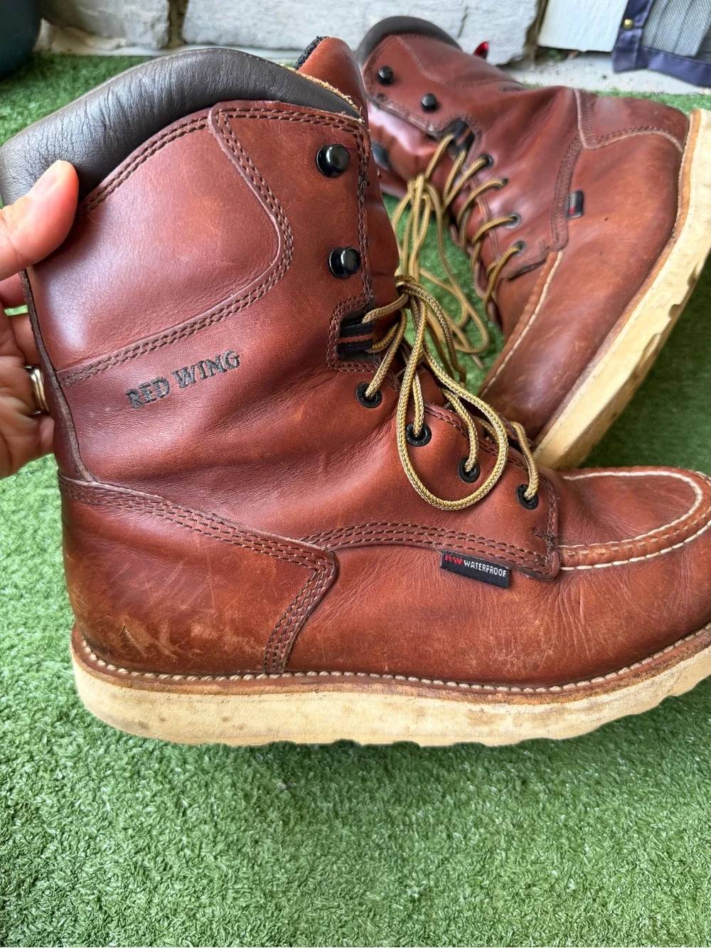 Red Wing Shoes waterproof oil